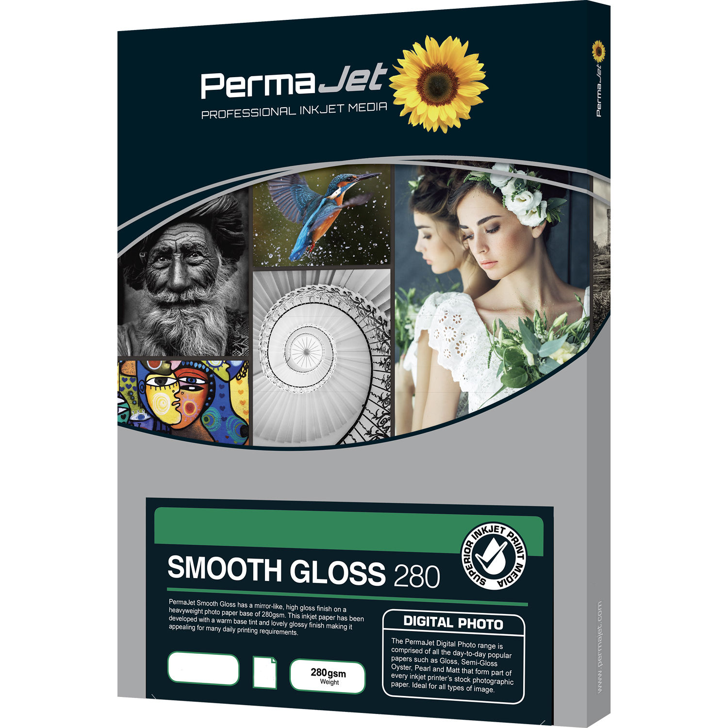 PermaJet Smooth Gloss 280g, A4, 50 Blatt | Permajet Smooth Pearl u